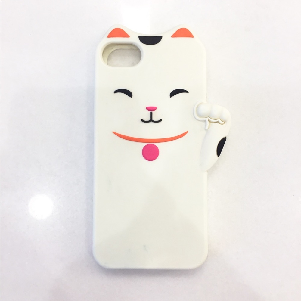 Kate Spade Lucky Cat iPhone Case